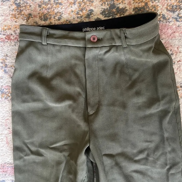 Vintage Stretch Ribbed Riding Pants - Picture 3 of 6